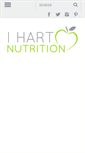 Mobile Screenshot of ihartnutrition.com